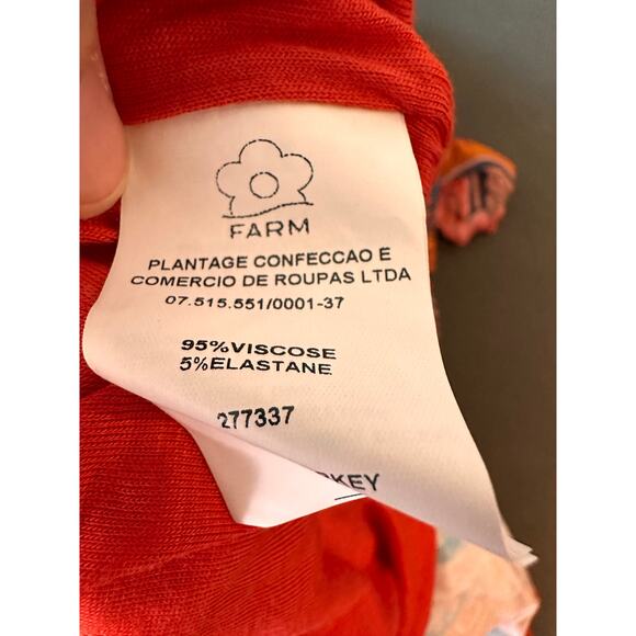 NWT Anthropologie Farm Rio Giannina Knit Midi Dress Size Medium - Picture 8 of 8